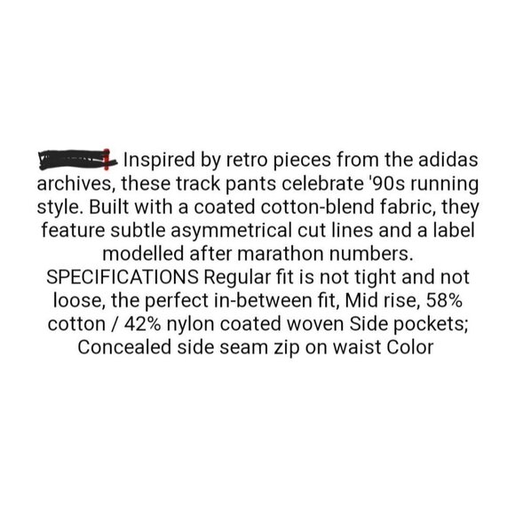 Adidas Active Icon Track Pants Y2K Inspired Size S - Picture 8 of 12